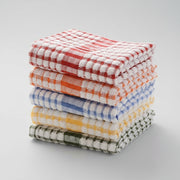 Colourful Plaid Dish Towels - Set of 5