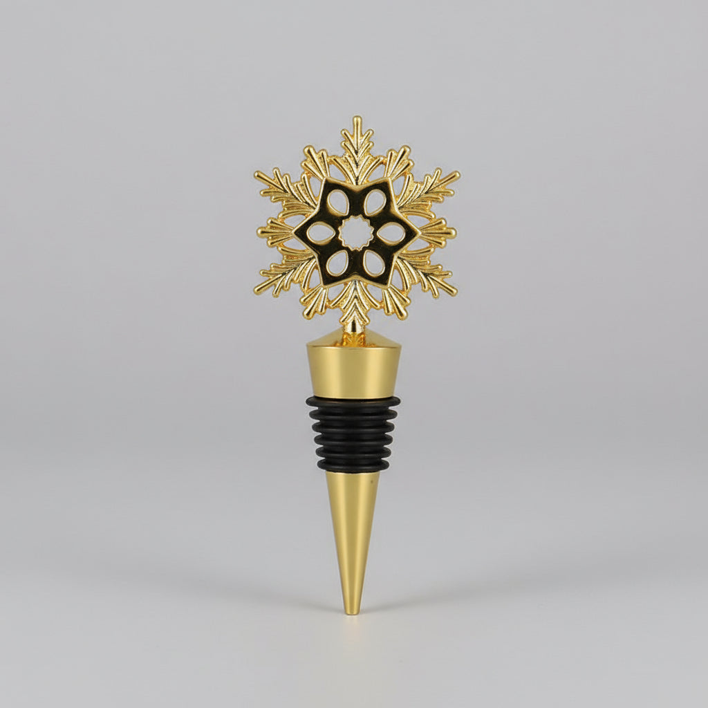 Exquisite Wine Stopper – Snowflake, Reindeer & Christmas Tree Design