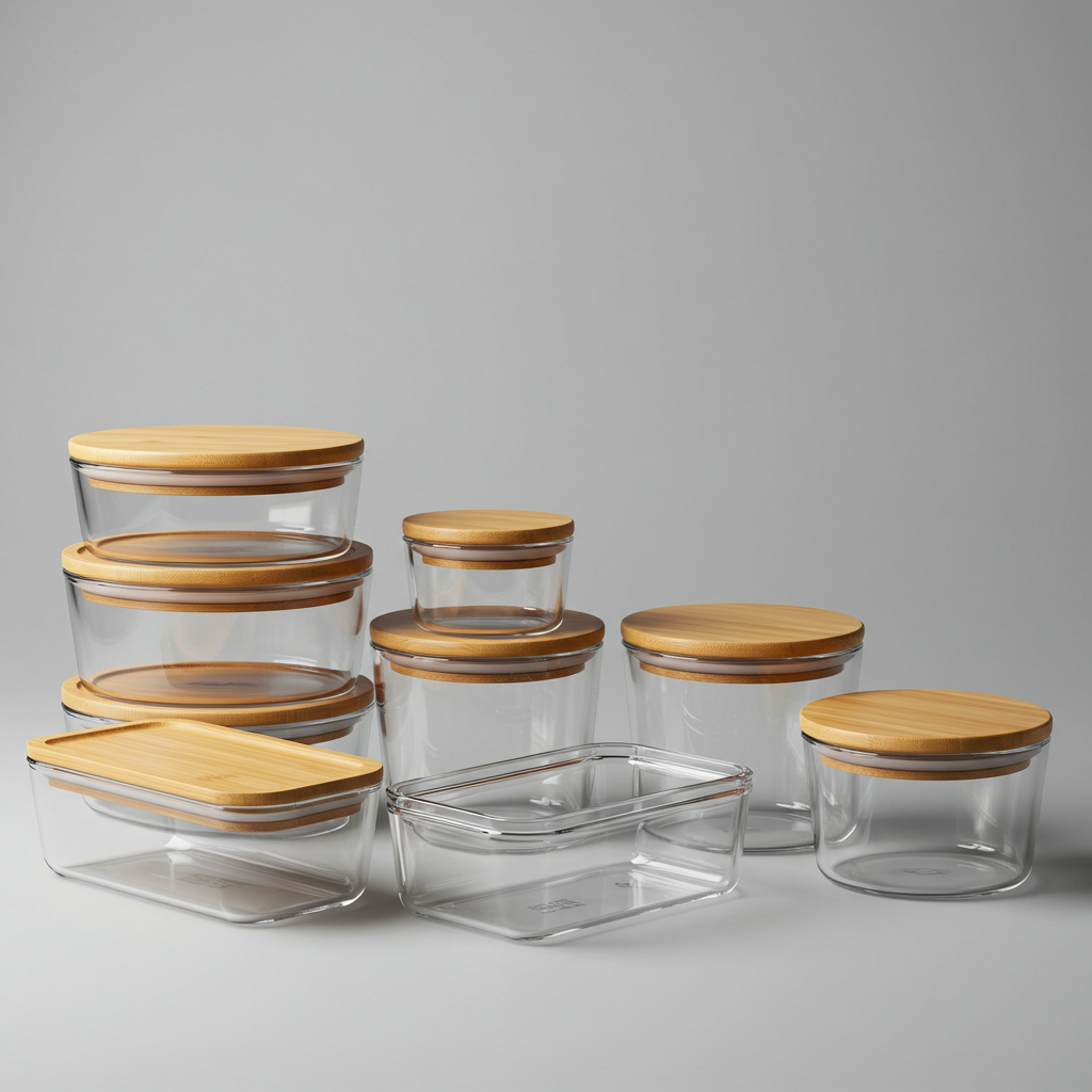 Airtight Glass Container Set