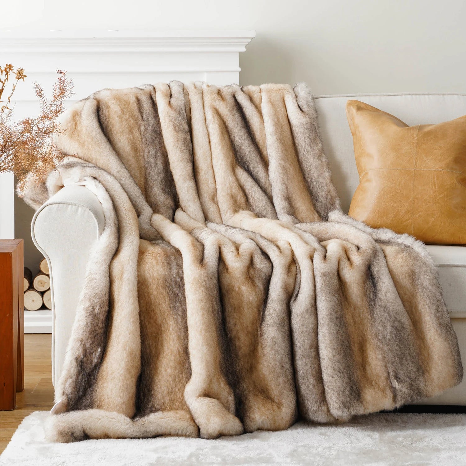 Luxury Faux Fur Blanket
