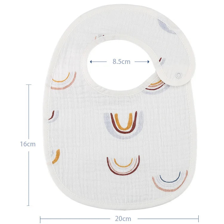 Waterproof Baby Bibs Cotton 2pcs/set
