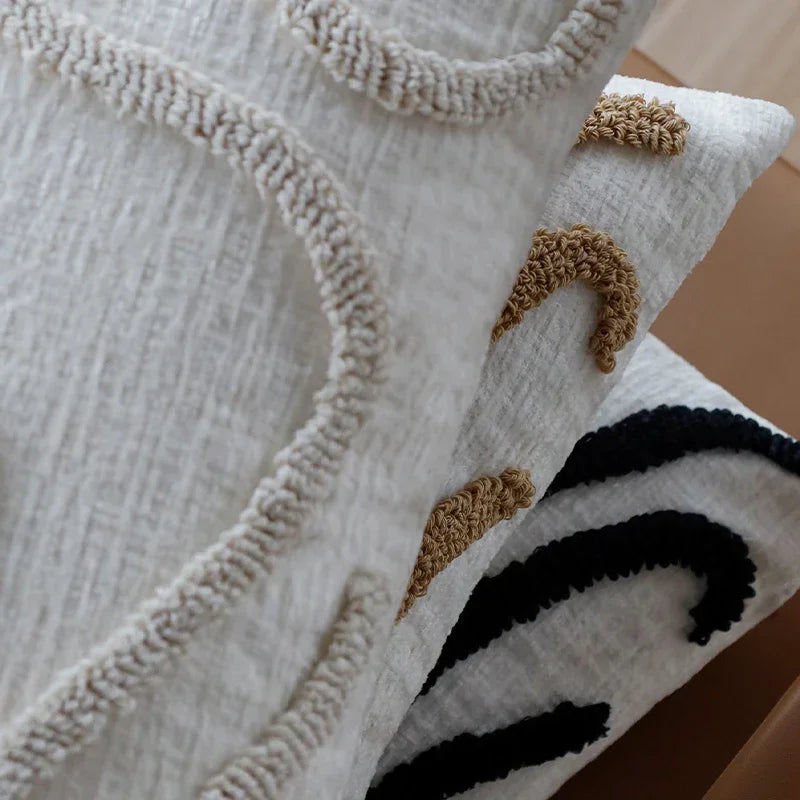 Boho Chenille Cushion Cover