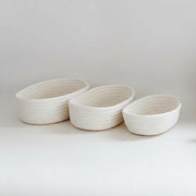 Nordic Cotton Rope Storage Baskets – Woven Organizers