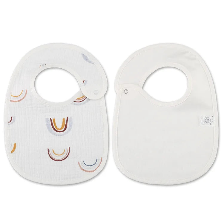 Waterproof Baby Bibs Cotton 2pcs/set
