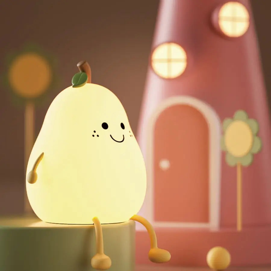Rechargeable Pear Night Light