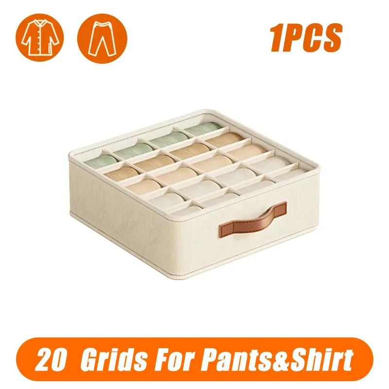 Bedroom Cabinet Drawer Organizer Bra Socks Underwear Organizer Box Closet Clothes Organizer Wardrobe Clothing Storage Organizers