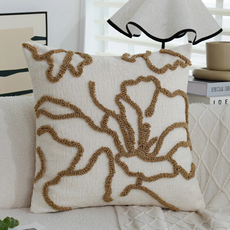 Boho Chenille Cushion Cover