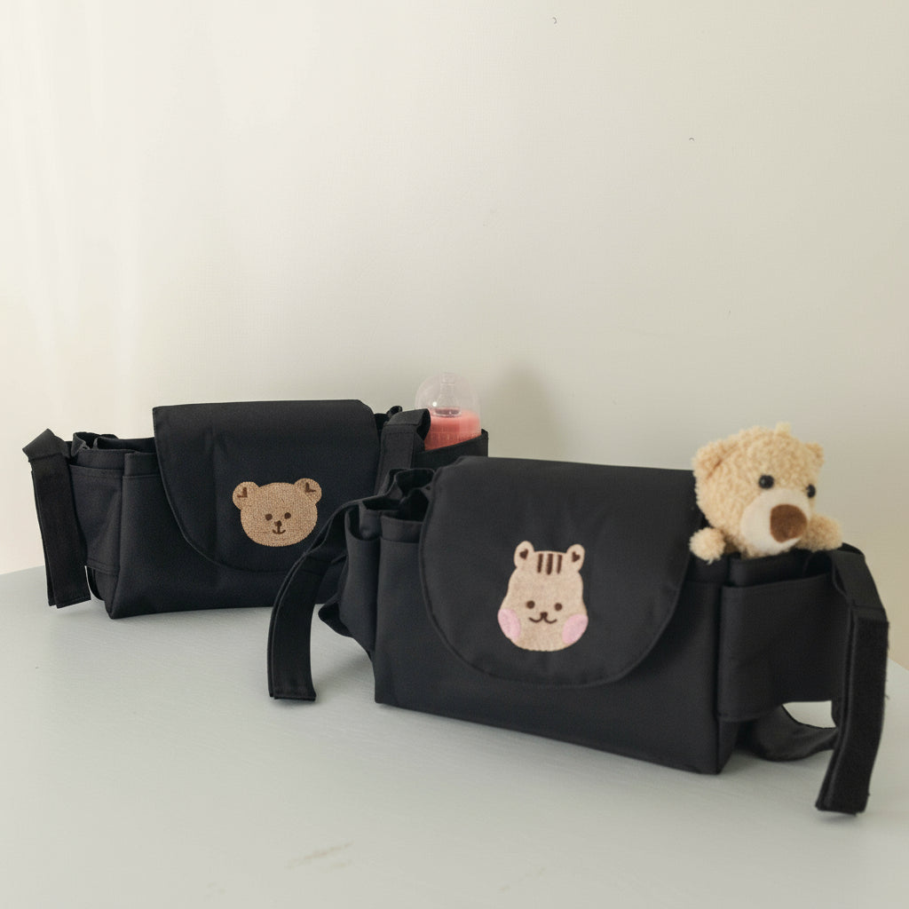 Baby Stroller Bag Organizer with Cup Holder