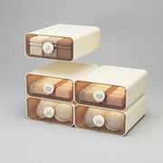 Expandable Underwear & Sock Organizer Drawer – Transparent Dustproof Storage Box with Dividers
