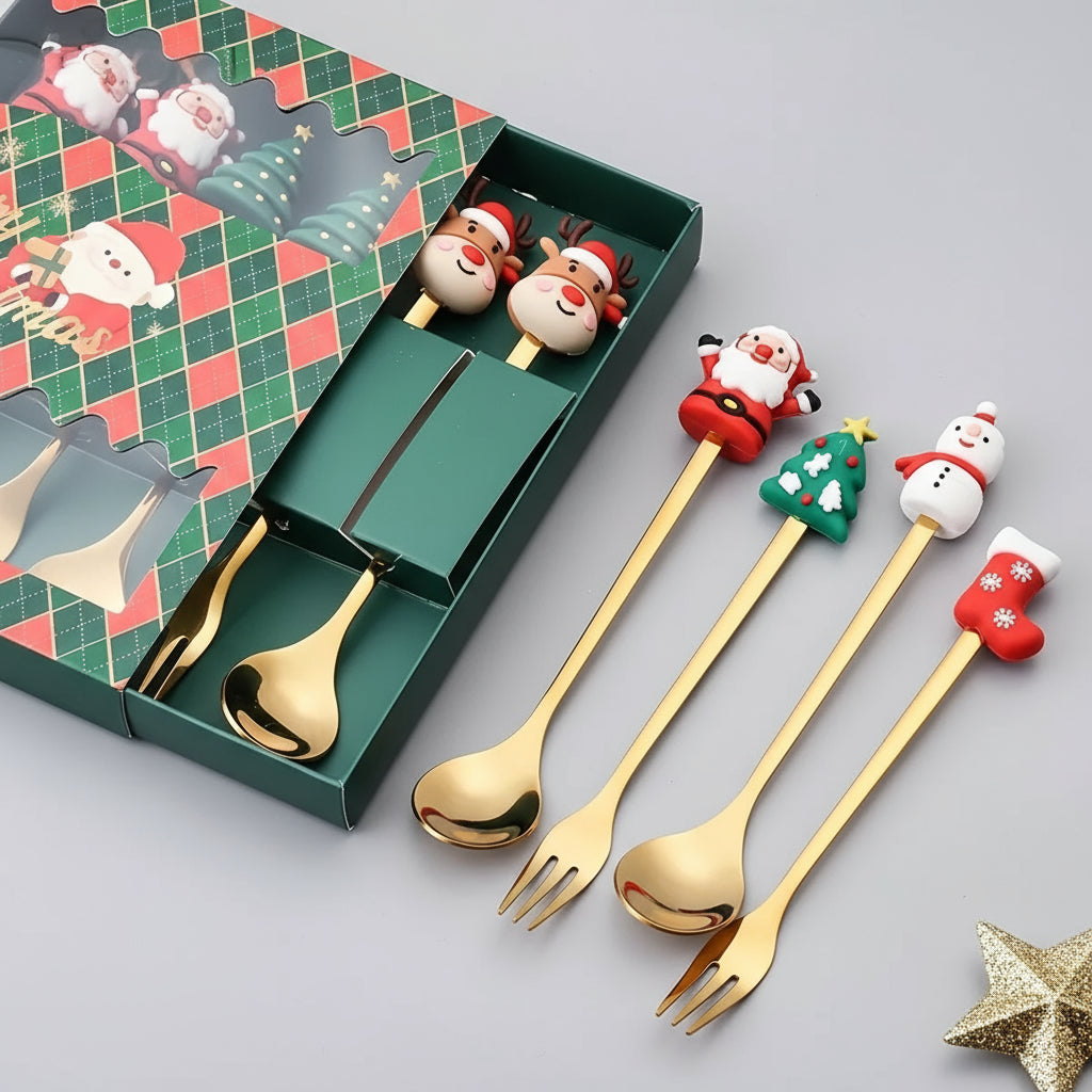 Stainless Steel Dinnerware Set – Spoon & Fork Kit