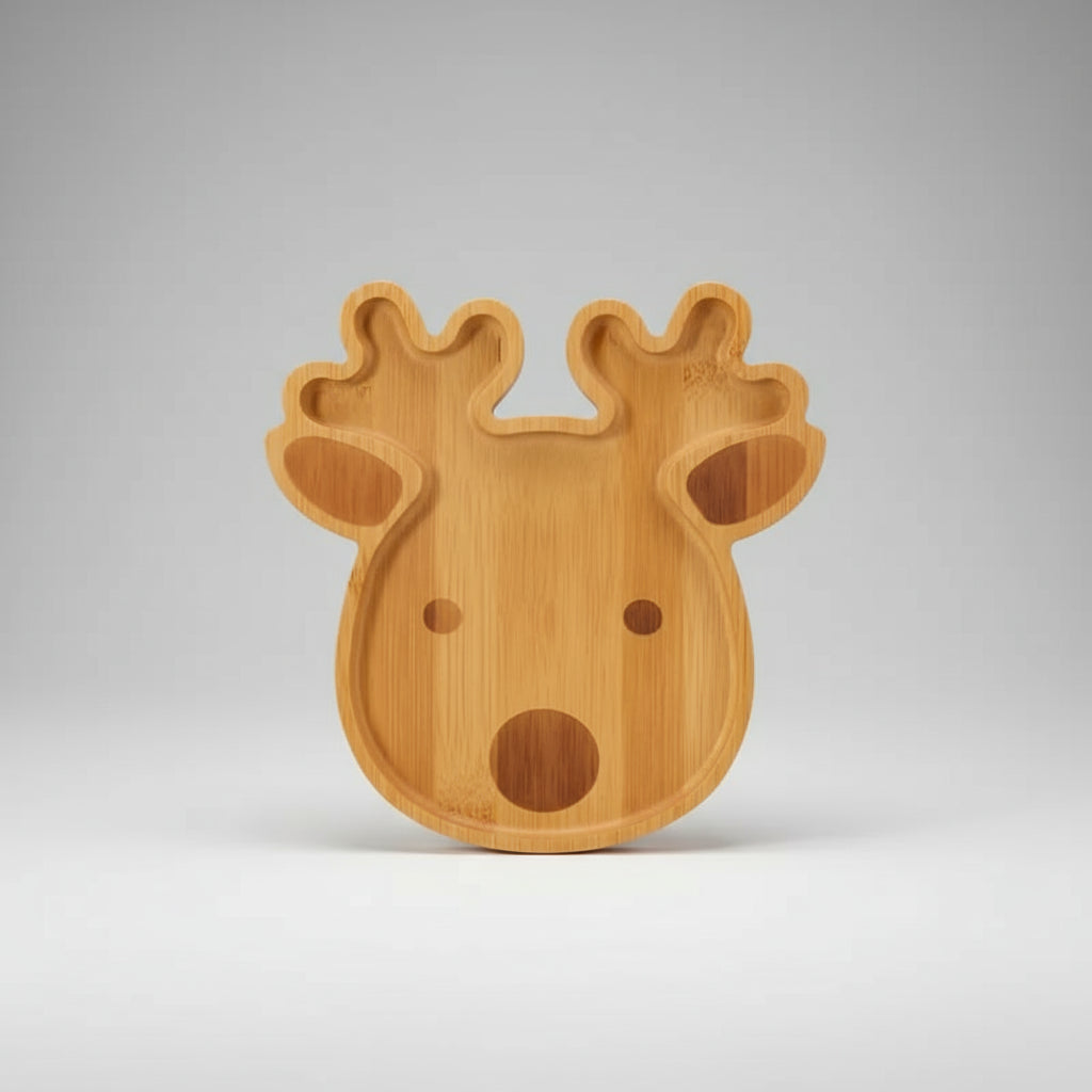 Wooden Christmas Serving Tray – Festive Snack, Fruit & Cheese Board