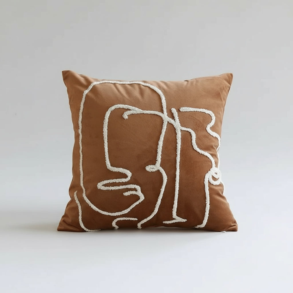 Light Luxury Jacquard Decorative Pillowcase