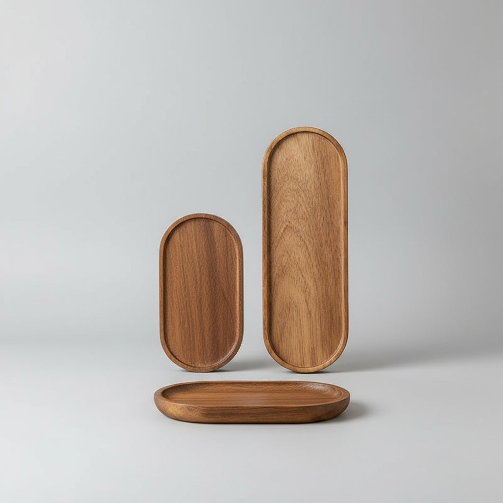 Wooden Pallet Tray – Eco-Friendly Natural Wood Organizer