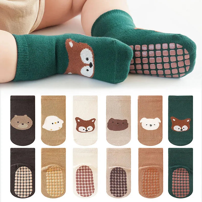 Baby Socks – Soft Knit Unisex Socks for Infants & Toddlers 6 pairs